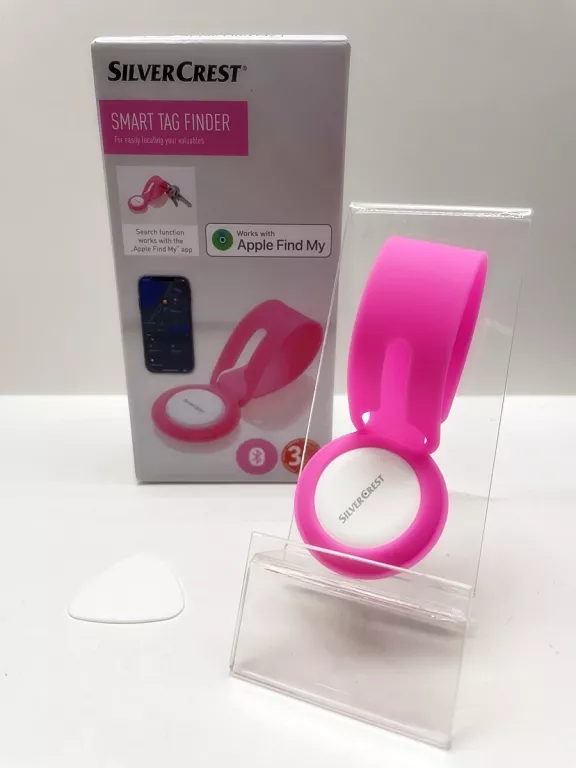 SMART TAG FINDER SILVERCREST SSTF A1 RÓŻOWY