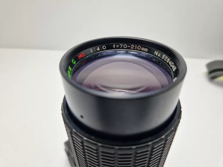 APARAT CANON T70 + MAGINON SERIE G 70-210MM + EXAKTA 35-70MM 1:35-4.5
