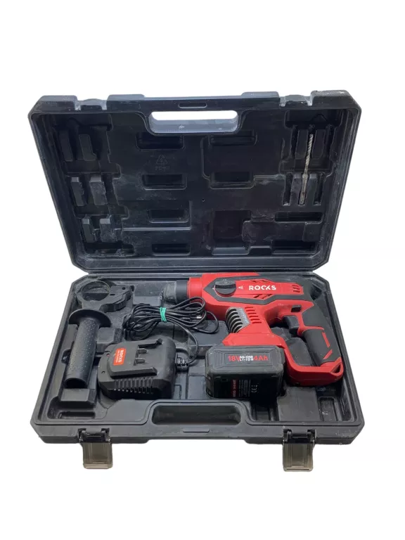 MŁOTOWIERTARKA ROOKS OK-03.4009 SDS PLUS 2.2J 18V
