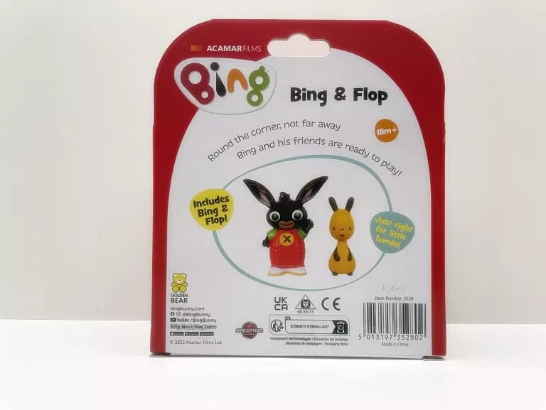 BING I FLOP FIGURKI Z BAJKI DLA DZIECI