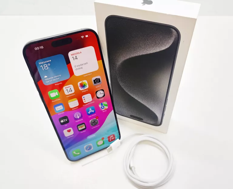 TELEFON IPHONE 15 PRO MAX NA CZĘŚCI