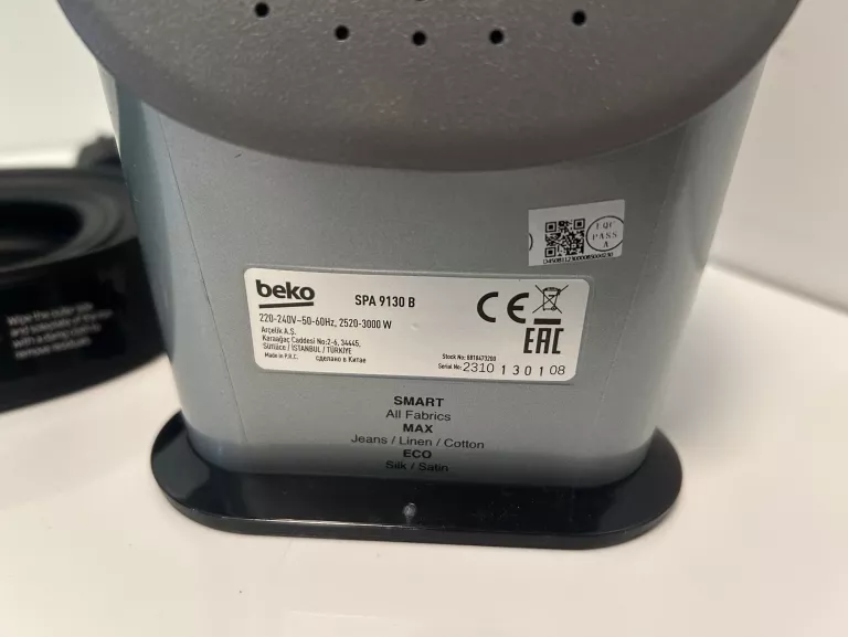 ŻELAZKO PAROWE BEKO FUTUREIRON PREMIUM SPA9130B 3000W