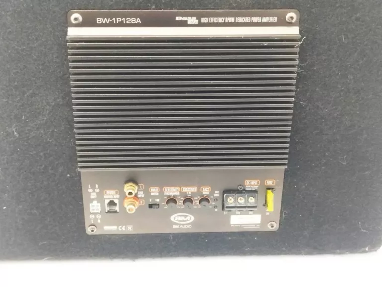 SUBWOOFER SAMOCHODOWY BM AUDIO BASUP BW-1P128A
