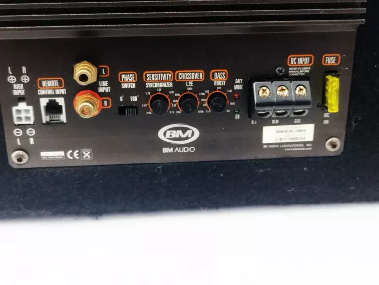 SUBWOOFER SAMOCHODOWY BM AUDIO BASUP BW-1P128A