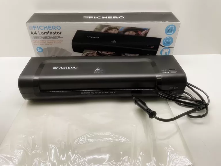 LAMINATOR ZGRZEWARKA LAMINARKA A4 25X FOLIA GRATIS 8711568040804