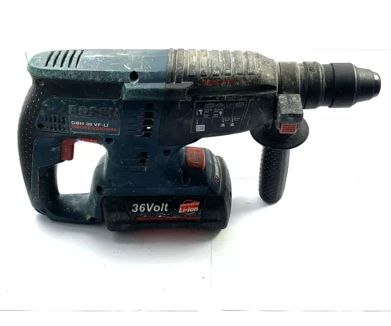 MŁOT UDAROWY BOSCH GBH-36 VF-LI 2X AKU + ŁAD + WALIZKA