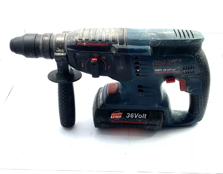 MŁOT UDAROWY BOSCH GBH-36 VF-LI 2X AKU + ŁAD + WALIZKA