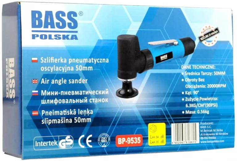 BASS BASS POLSKA SZLIFIERKA BP-9535