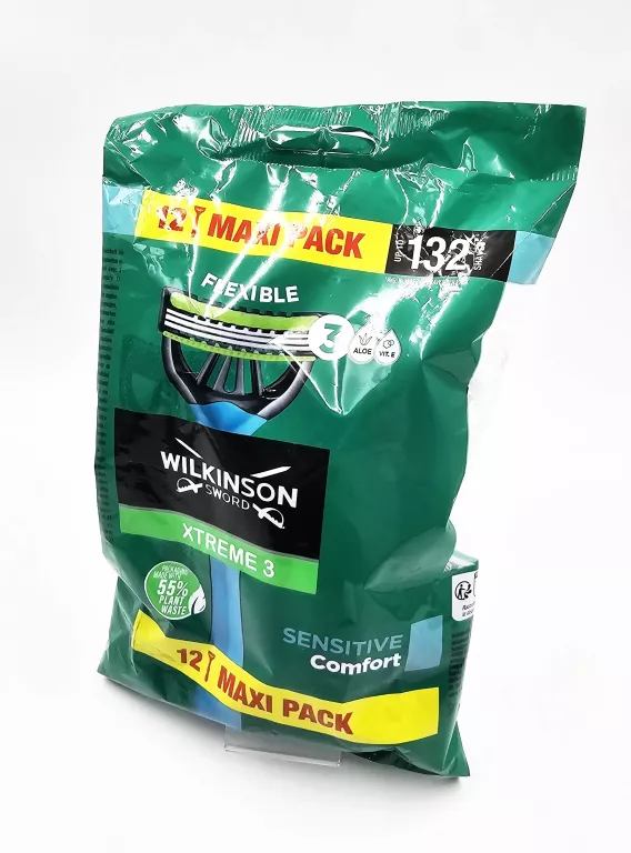 MASZYNKI DO GOLENIA WILKINSON XTREME 3 SENSITIVE COMFORT / 12 SZTUK