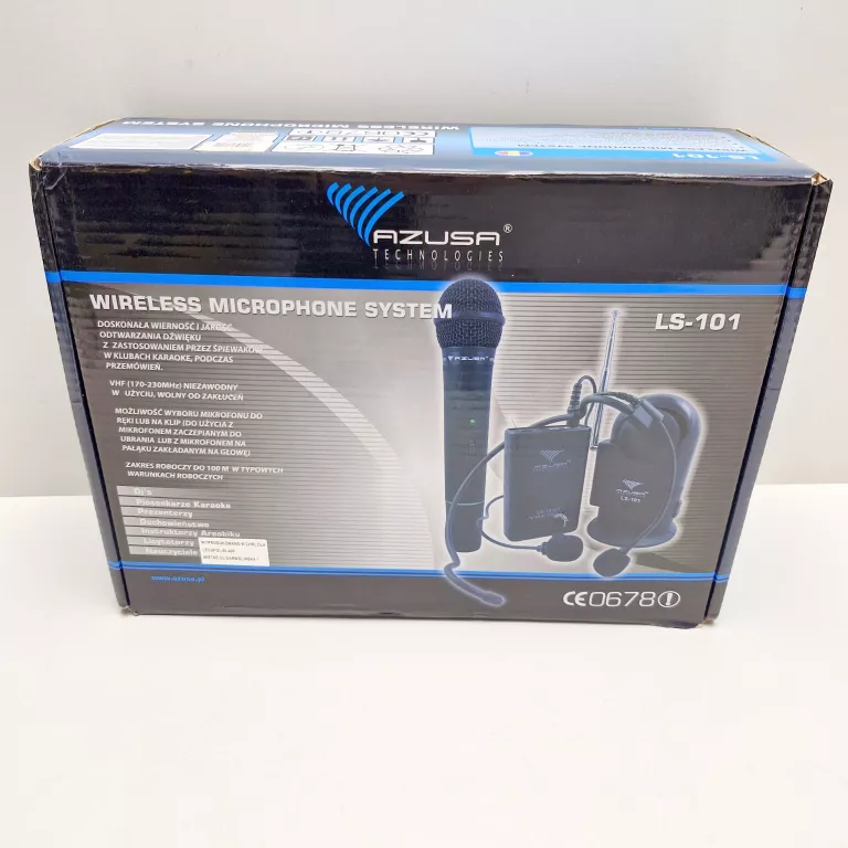 ZESTAW MIKROFONOWY AZUSA LS-101