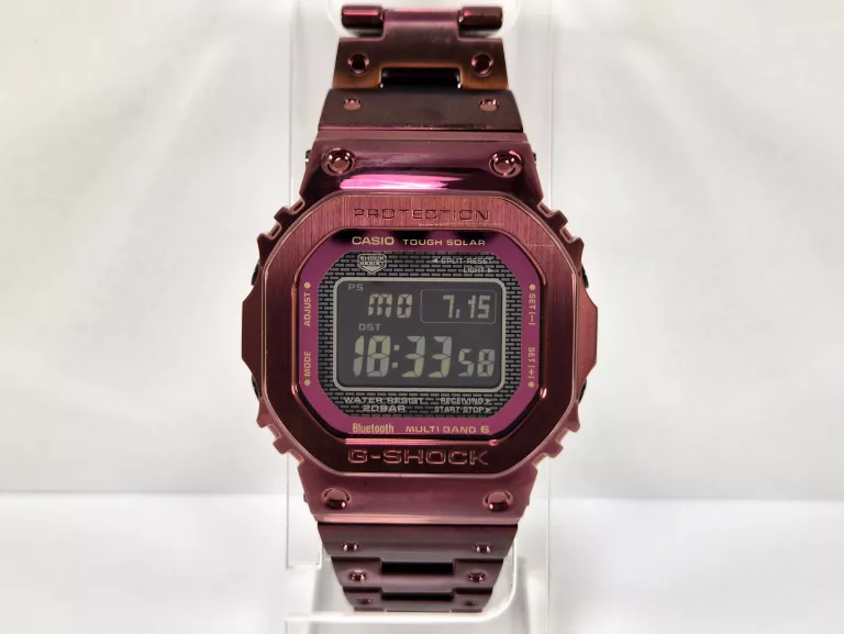 CASIO G-SHOCK GMW-B5000RD BORDOWY