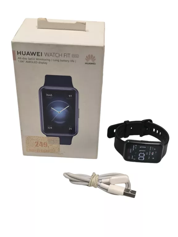 SMARTWATCH HUAWEI WATCH FIT CZARNY