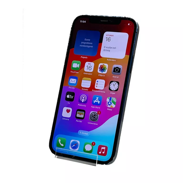 TELEFON APPLE IPHONE 12 128GB | KONDYCJA 78% | ZBITE PLECKI