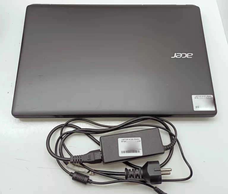 LAPTOP ACER Z5WAH INTEL CORE I3 RAM 4GB USZKODZONY
