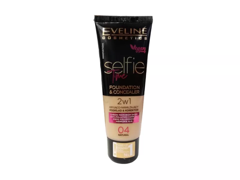 EVELINE COSMETICS SELFIE TIME 2W1 PODKŁAD I KOREKTOR 04 NATURAL