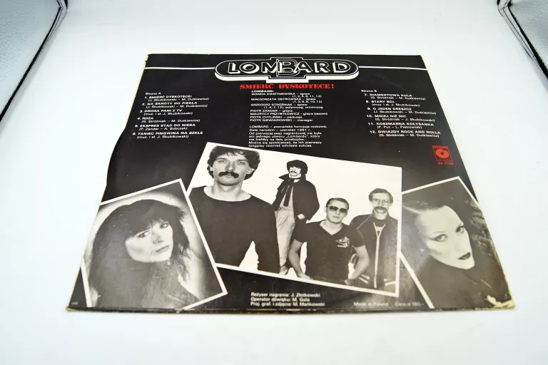 ŚMIERĆ DYSKOTECE! -LOMBARD LOMBARD WINYL