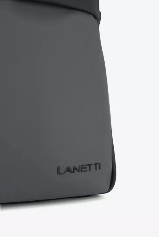 TORBA NA RAMIE MESKA LANETTI LAN-N-022-05 CZARNY SASZETKA