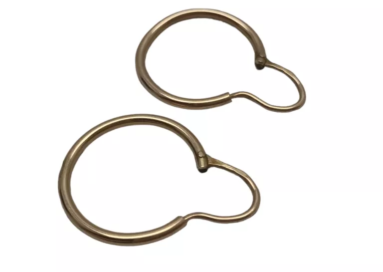 ZŁOTE KOLCZYKI [583] 3,40G 2+1CM