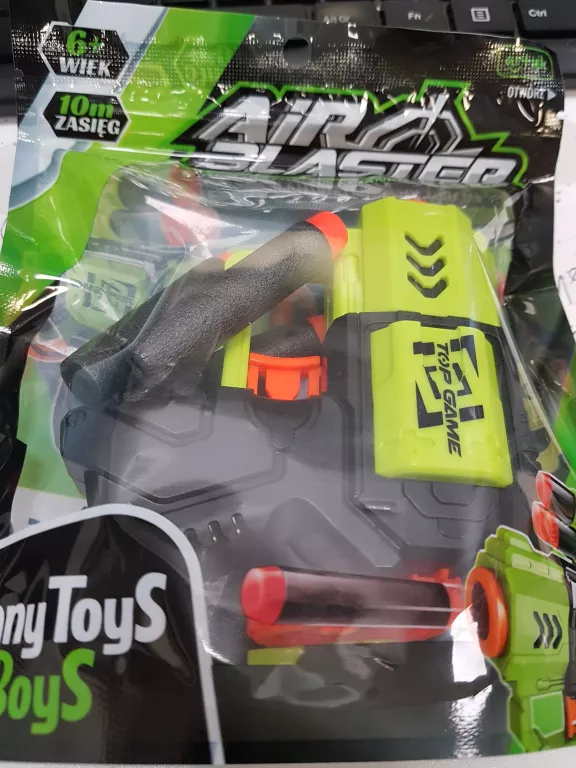 ZABAWKA PISTOLET MINI NA NABOJE PIANKOWE TOYS FOR BOYS