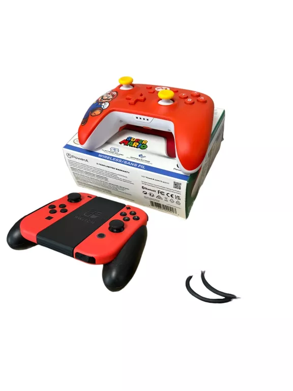 KONSOLA NINTENDO SWITCH OLED MARIO RED EDITION DODATKOWY PAD GRA POLISA