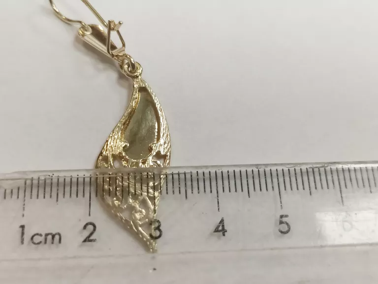 ŚLICZNE ZŁOTE KOLCZYKI 4,48G PR585 14K