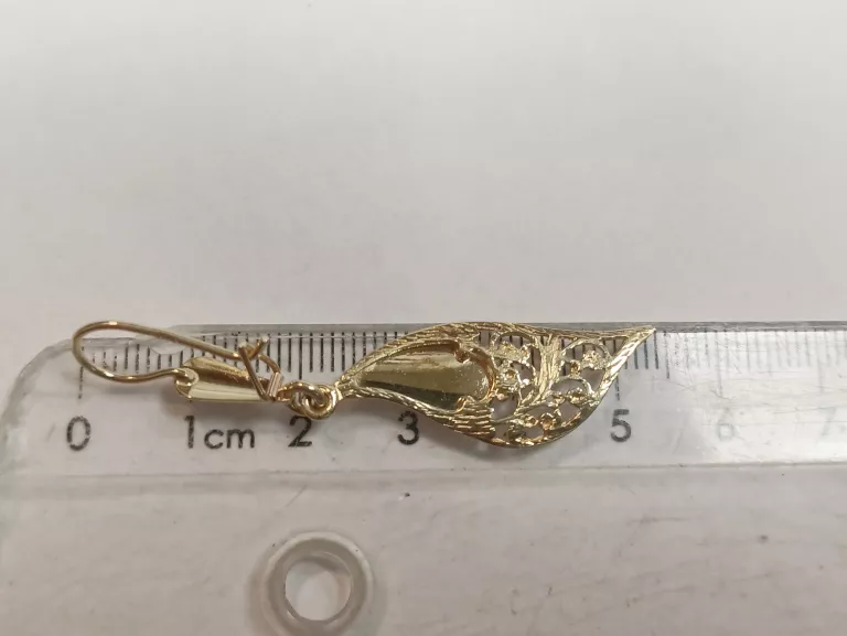 ŚLICZNE ZŁOTE KOLCZYKI 4,48G PR585 14K