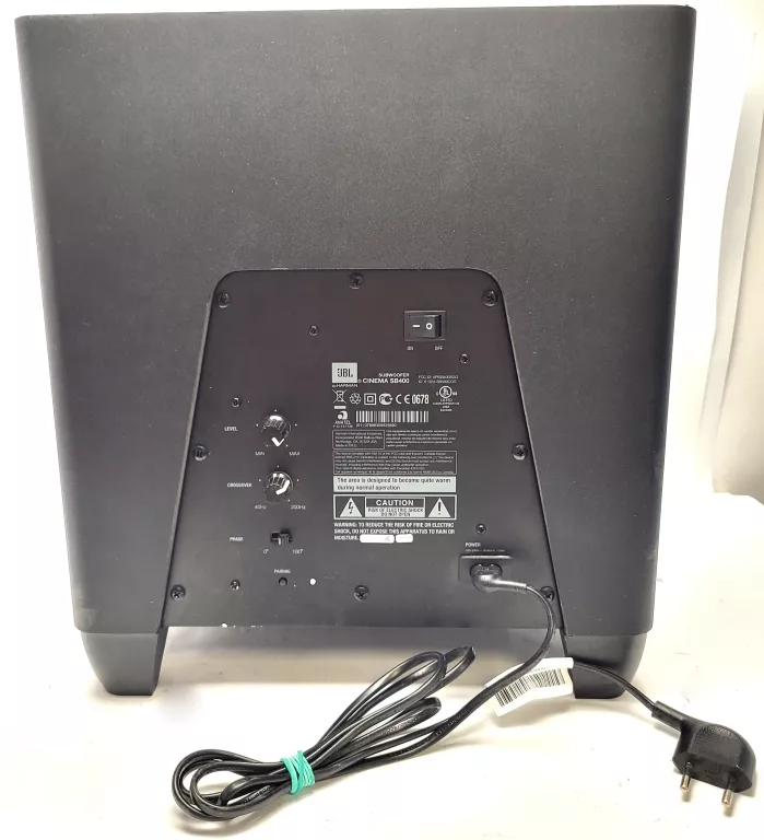 SUBWOOFER JBL SB400 / KABEL ZASILANIA