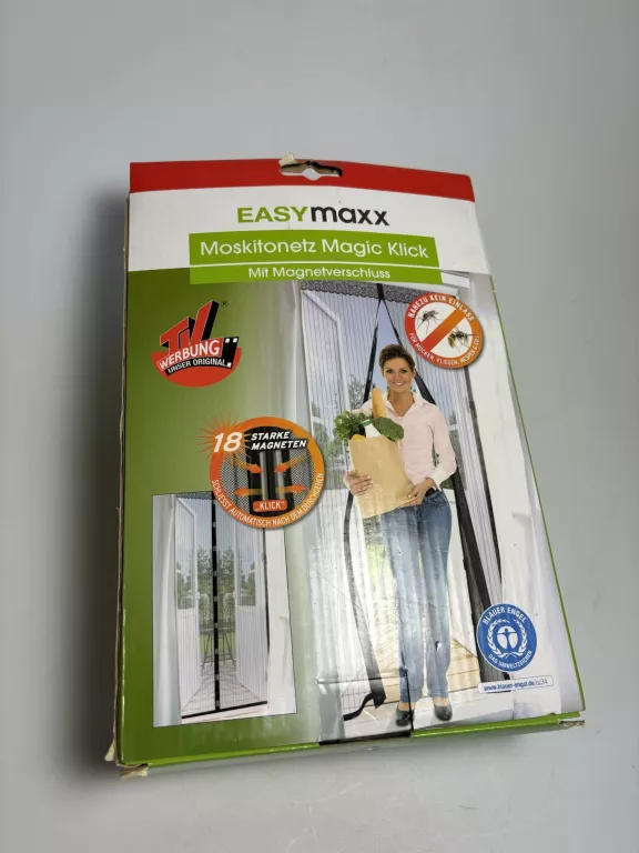 MOSKITIERA NA KOMARY EASY MAXX 90X210CM BALKONOWA