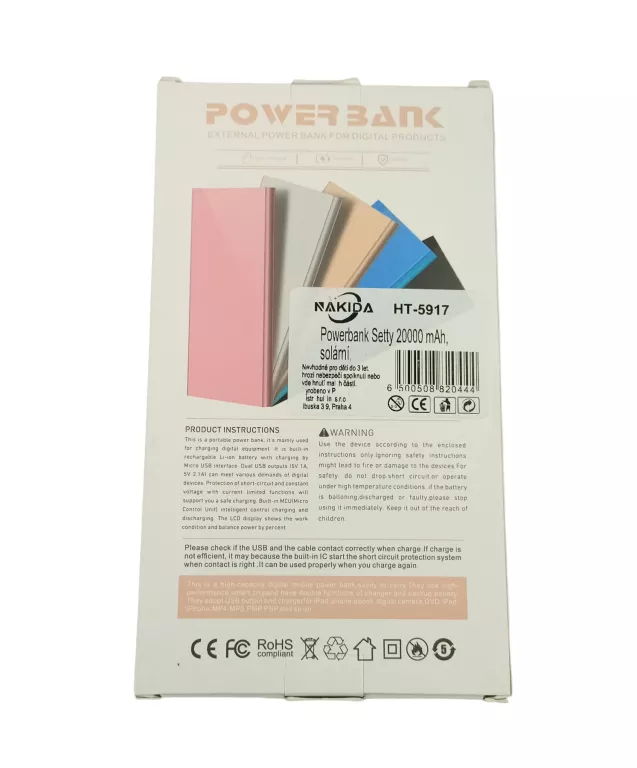 POWERBANK SETTY 2000 MAH