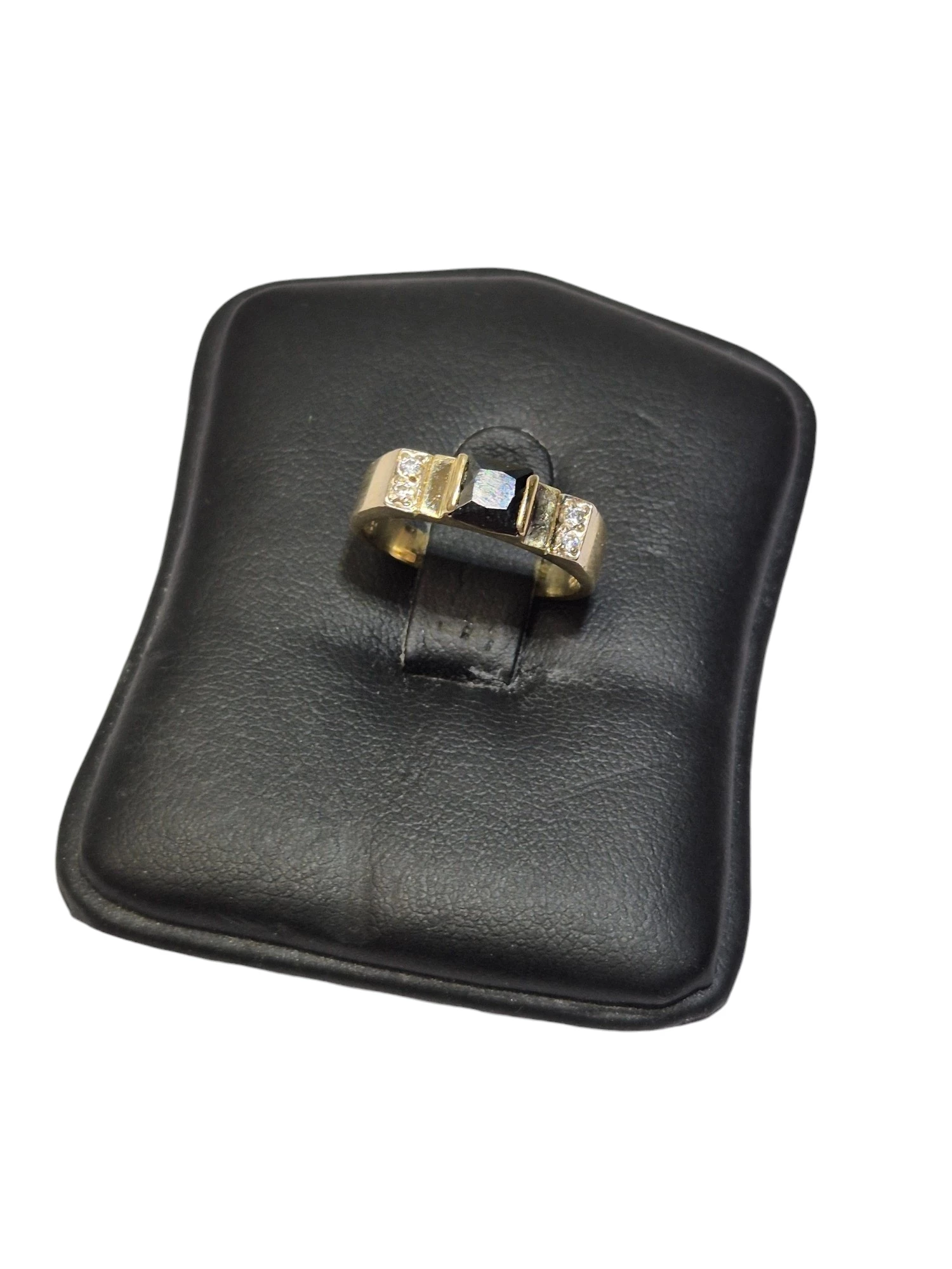 ciekawy-mistyczny-zloty-pierscionek-585-308g-r12-308g-onyks-cyrkonie-stan-uzywany