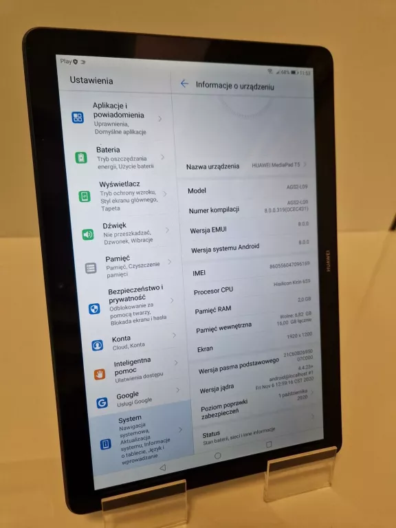 TABLET HUAWEI MEDIA PAD T5 2/16GB LTE