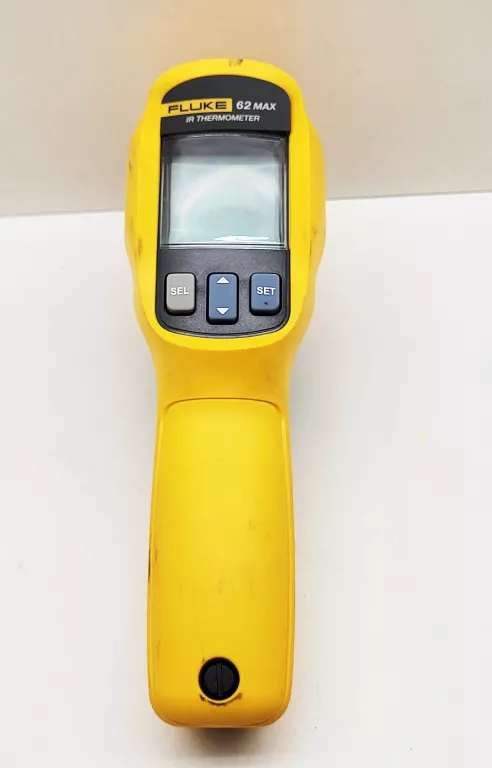 PIROMETR LASEROWY FLUKE TERMOMETR IR NA PODCZERWIEŃ 62 MAX ŻÓŁTY