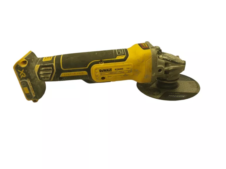 SZLIFIERKA KĄTOWA AKU DEWALT BRUSHLESS 18V XR + 2X AKU + ŁAD. W WALIZCE