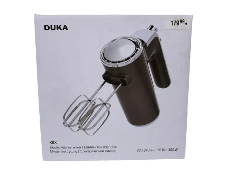 MIKSER RĘCZNY DUKA KEX 400W KOMPLET