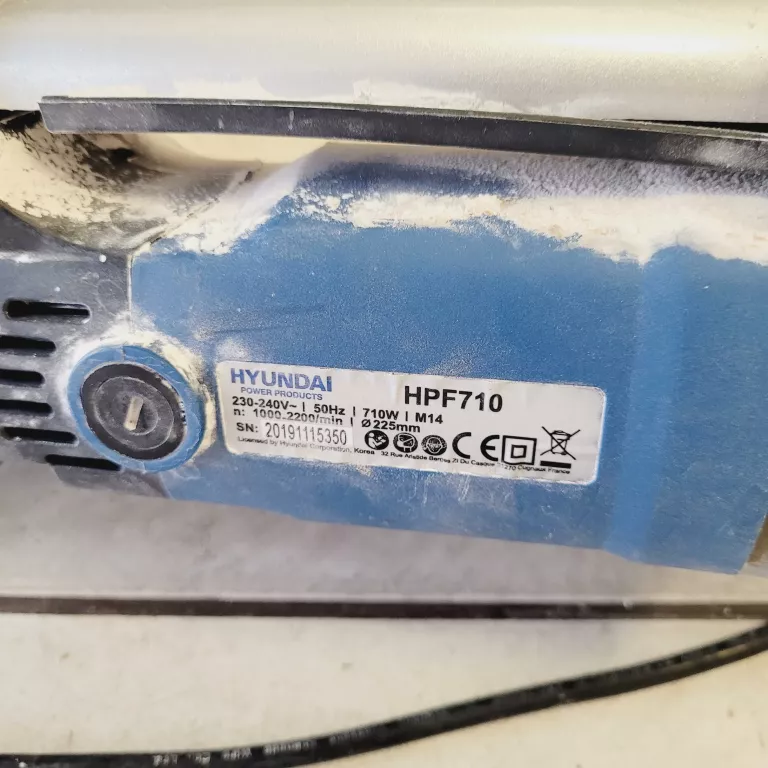 SZLIFIERKA DO GIPSU HYUNDAI HPF710