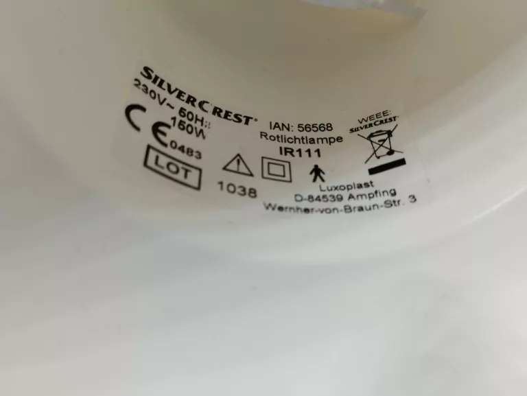 LAMPA NA PODCZERWIEŃ LECZNICZA SOLUX SILVERCREST