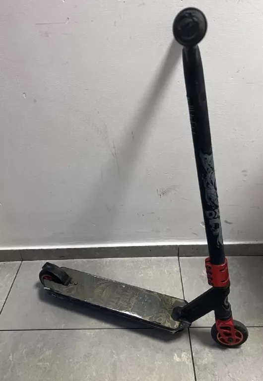 HULAJNOGA OXELO MF1.8+ CZARNY CZERWONY