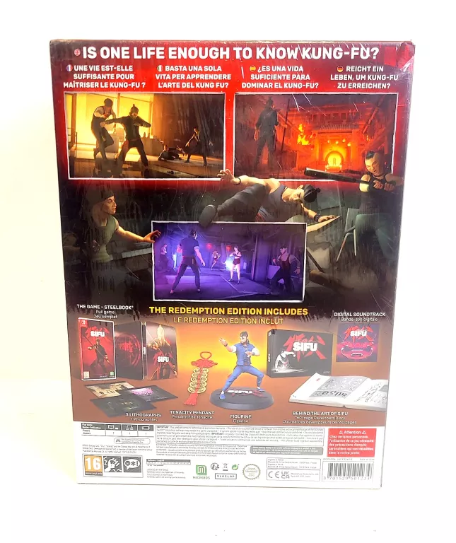 SIFU PL - REDEMPTION EDITION NINTENDO SWITCH | COLLECTOR'S EDITION