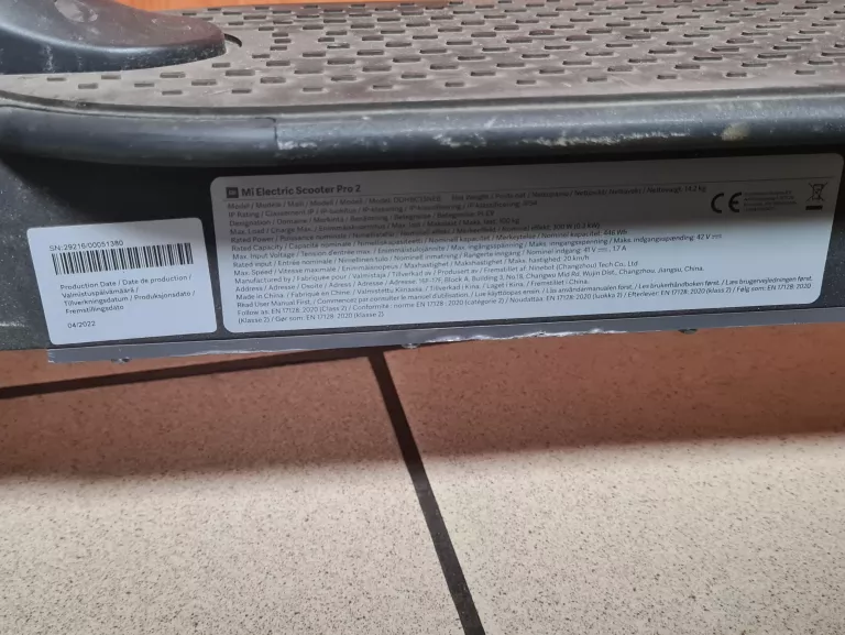 HULAJNOWA ELEKTRYCZNA XIAOMI MI ELECTRIC SCOOTER PRO 2