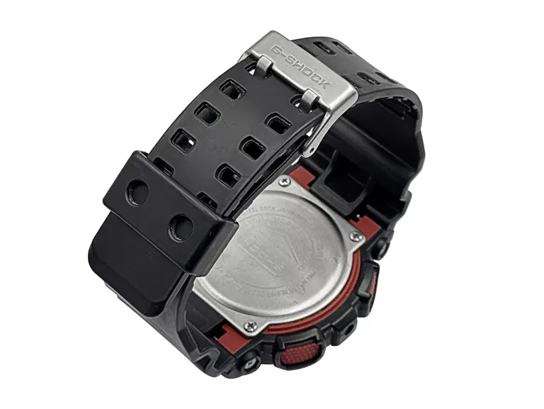 ZEGAREK MĘSKI CASIO G-SHOCK GA100-1A4ER BLACK/RED WR200M