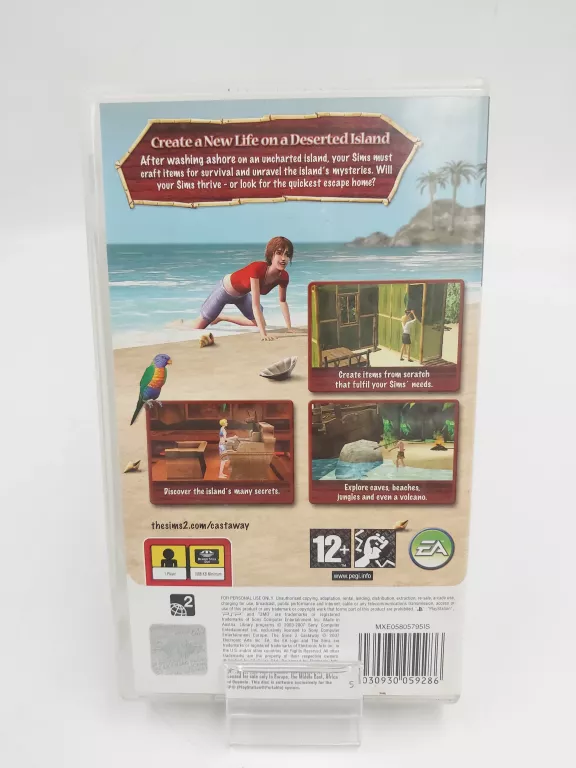 GRA THE SIMS 2 CASTAWAY PSP