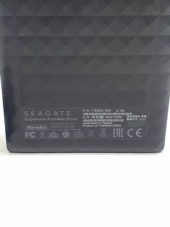 DYSK ZEWNETRZNY SEAGATE EXPANSION 2TB