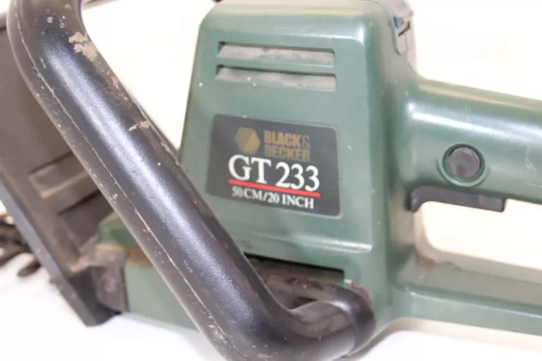 NOŻYCE ELEKTRYCZNE BLACK&DECKER GT233 USZKODZONE