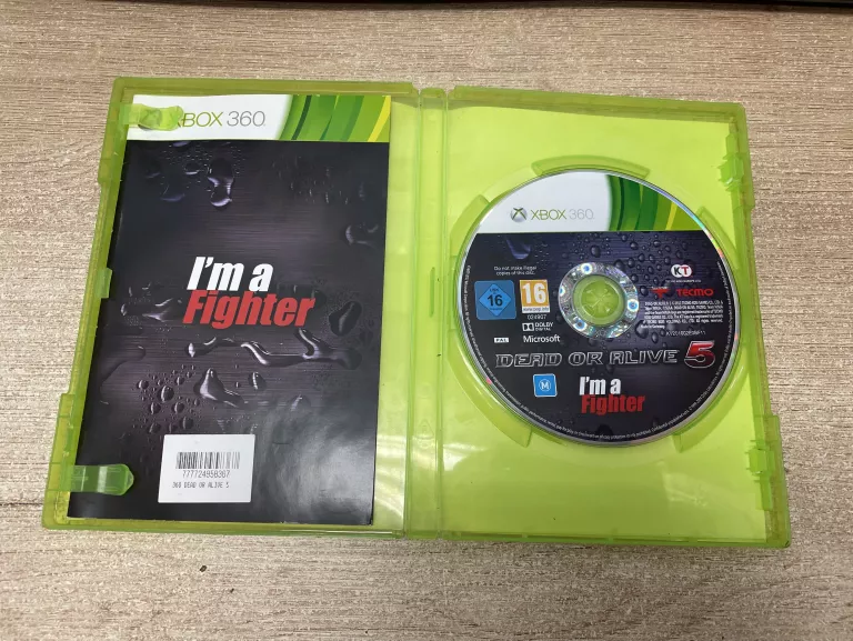 XBOX 360 DEAD OR ALIVE 5