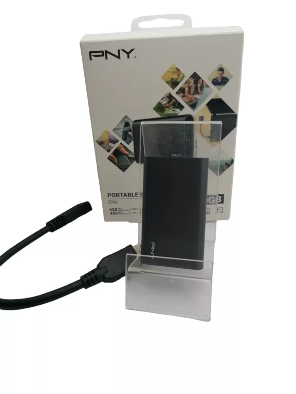 DYSK PNY ELITE PORTABLE SSD 240GB USB 3.2 GEN. 1 CZARNY