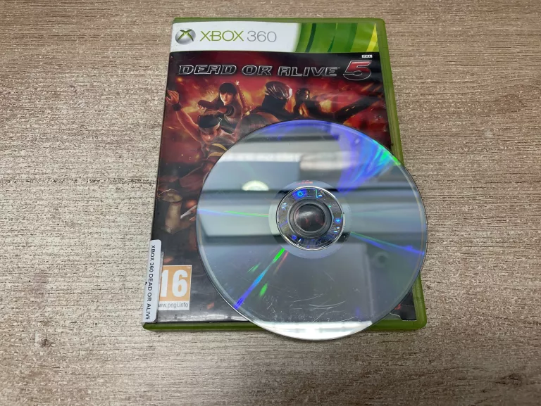 XBOX 360 DEAD OR ALIVE 5
