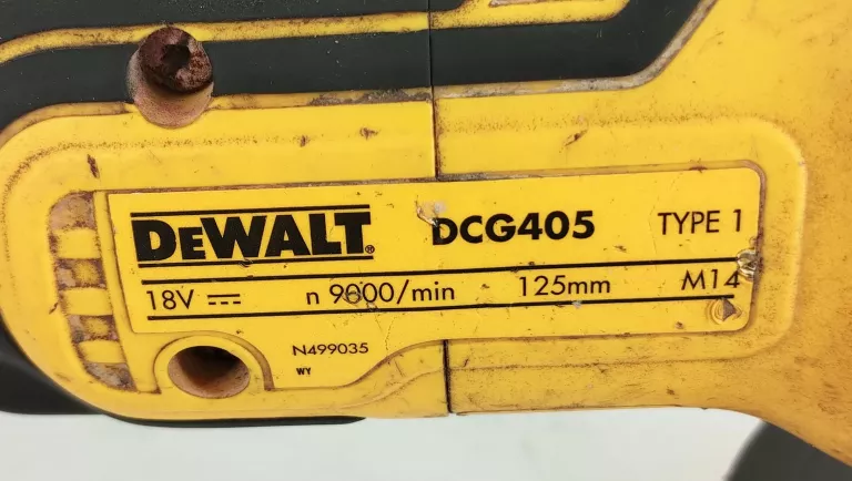 SZLIFIERKA DEWALT D-65509 Z BATERIĄ