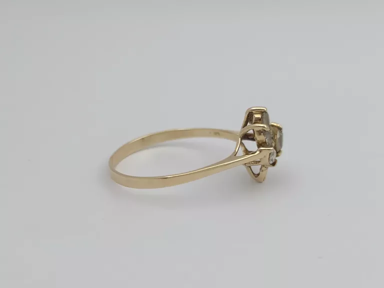 ZŁOTY PIERŚCIONEK - 585 14K R.21 1,70G