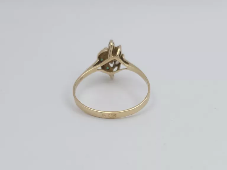 ZŁOTY PIERŚCIONEK - 585 14K R.21 1,70G