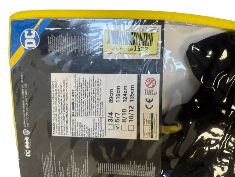 batman-stroj-karnawalowy-5-7-lat-stan-11323-2